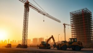Por que equipamentos móveis aceleram projetos de construção