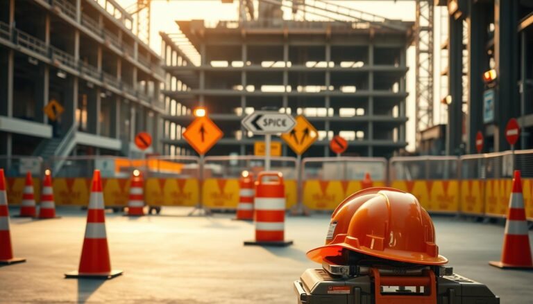 Soluções modernas para sinalizar e organizar grandes obras