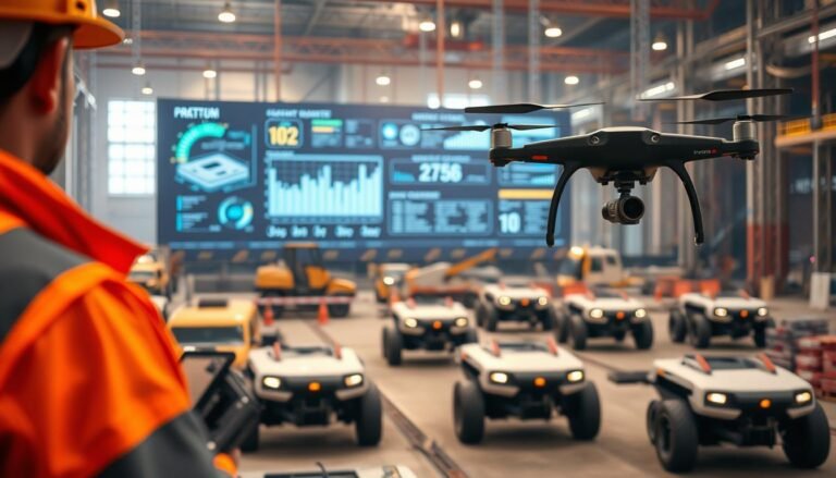 Tecnologia que melhora a segurança e organização em obras